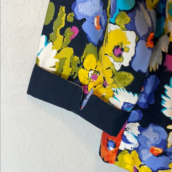 Floral Multicolor Women's Jacket - Picture 4 of 4